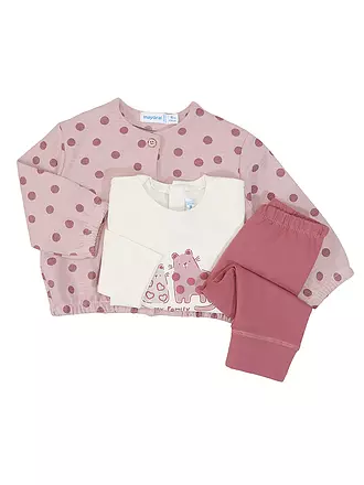 MAYORAL | Baby Set 3-Teilig Jäckchen, Langarmshirt und Leggings | 